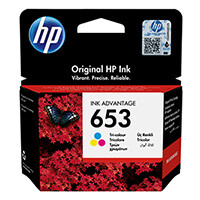 HP originální ink 3YM74AE, Tri-colour, 200str., HP 653
