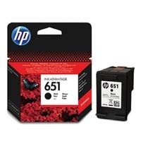 HP originální ink C2P10AE, HP 651, black, 600str.